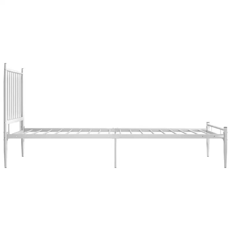 Comfortabel bedframe van gepoedercoat metaal voor een heerlijke nachtrust - Bedden & bedframes