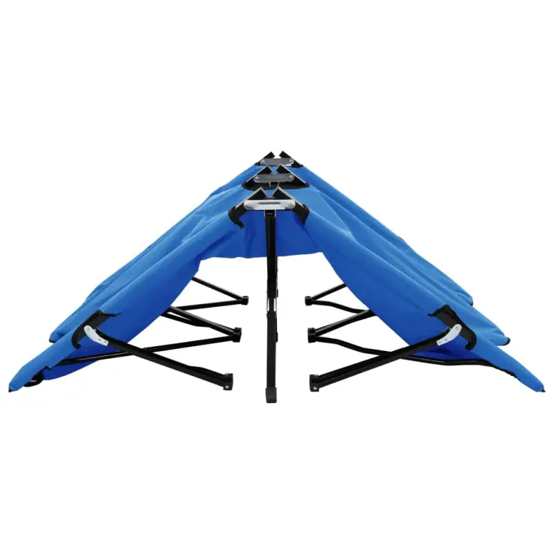 Comfortabel inklapbaar kampeerbed met 600d polyester stof - Ligstoelen