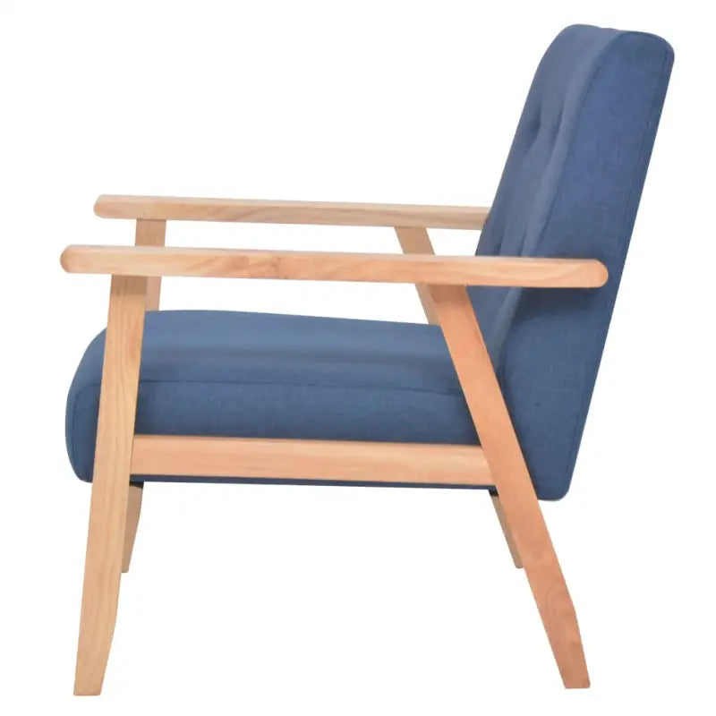 Comfortabele fauteuil met houten frame voor ontspanning en lezen - Fauteuils & Relaxfauteuils