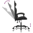 Comfortabele gamestoel met duurzaam kunstleer en vlekbestendige afwerking - Gamingstoelen