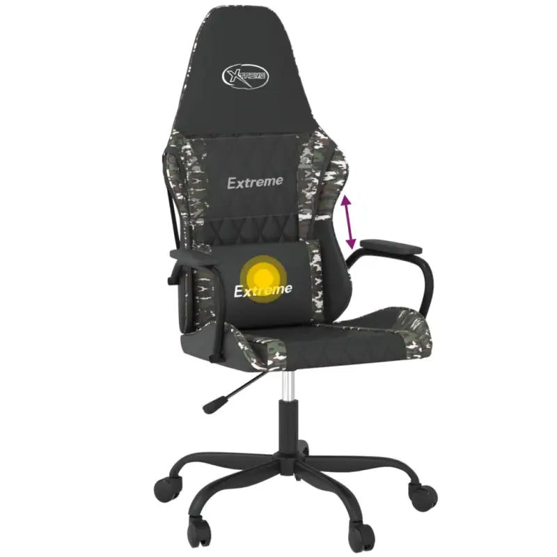 Comfortabele gamingstoel met duurzaam kunstleer en gemakkelijke reiniging - Gamingstoelen
