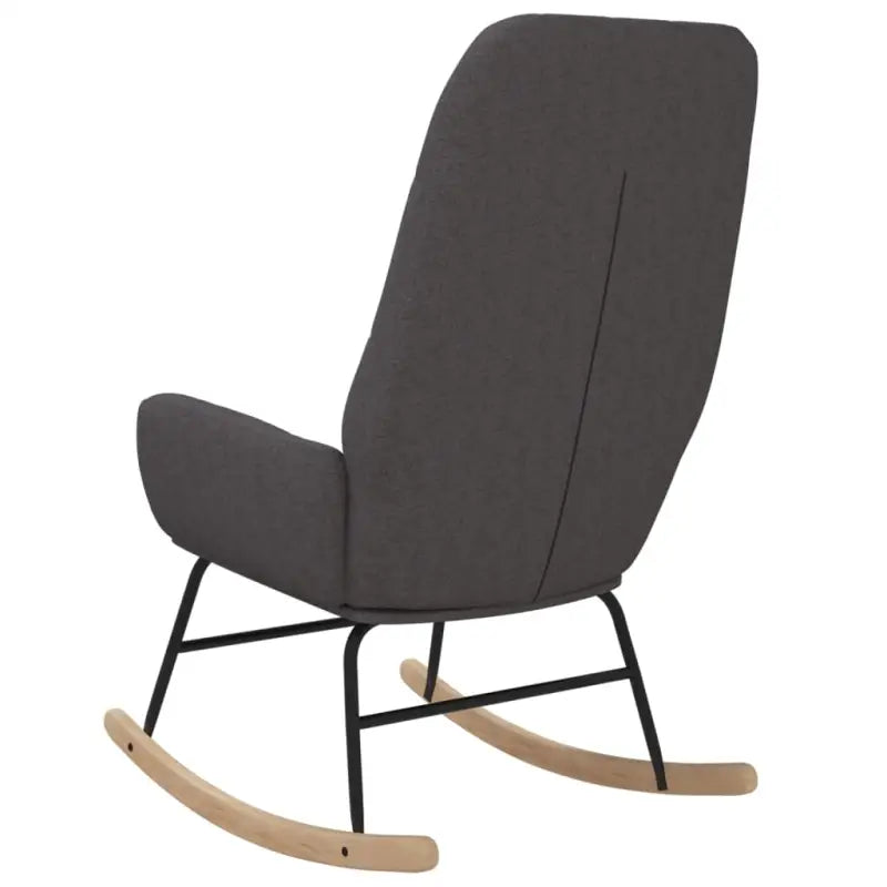 Comfortabele schommelstoel voor ontspanning met zachte bekleding - Schommelstoelen