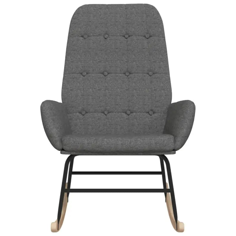 Comfortabele schommelstoel voor ontspanning met zachte bekleding - Schommelstoelen
