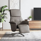 Comfortabele verstelbare stoel voor ontspanning na een drukke dag - Taupe / 1 - Fauteuils & Relaxfauteuils