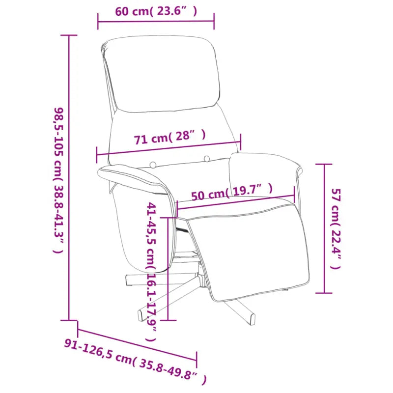 Comfortabele verstelbare stoel voor ontspanning na een drukke dag - Fauteuils & Relaxfauteuils