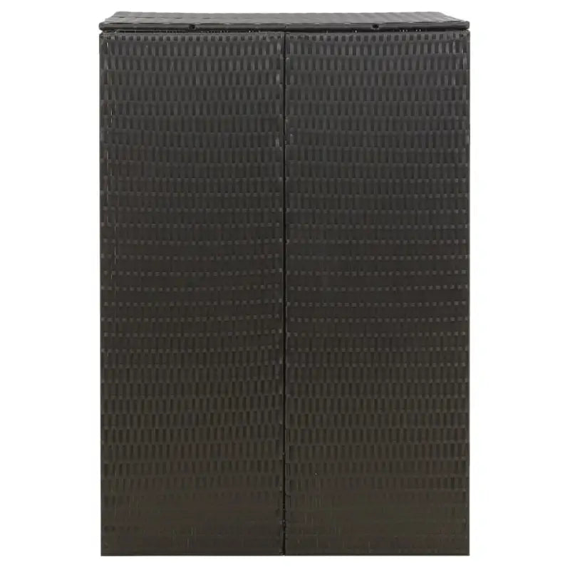 Containerberging van poly rattan voor in de tuin - Containerbergingen