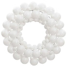 Decoratieve Kerstkrans voor een feestelijke en heldere sfeer - Wit / 1 - Decoratie voor feestdagen