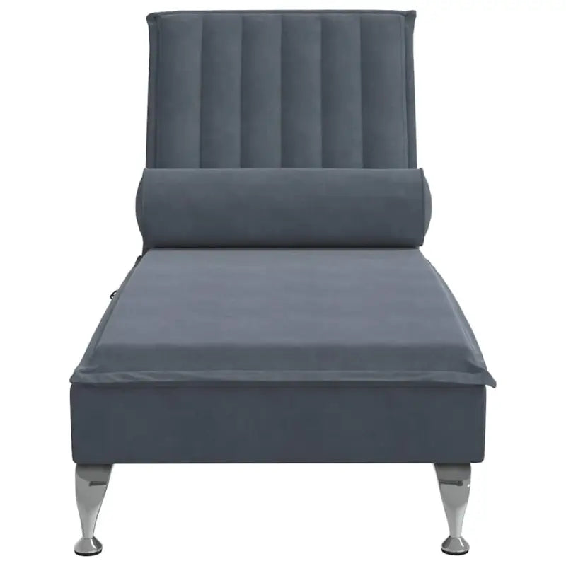 Decoratieve massage chaise longue met multiplex lattenbodem en zacht fluweel - Chaises longues