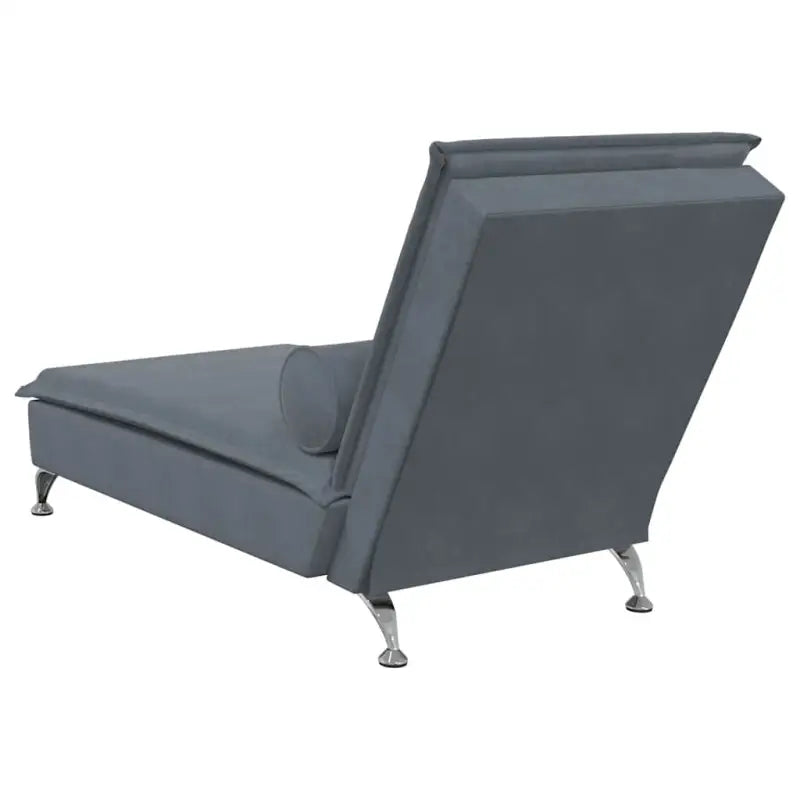 Decoratieve massage chaise longue met multiplex lattenbodem en zacht fluweel - Chaises longues