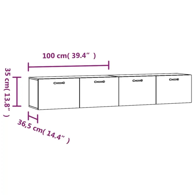 Decoratieve muuropbergkasten van bewerkt hout voor binnen en opbergruimte - Opbergkasten & lockerkasten