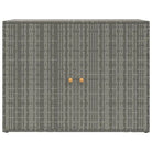 Decoratieve opbergkast van poly rattan voor binnen en buiten - Opbergkasten & lockerkasten
