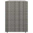 Decoratieve opbergkast van poly rattan voor binnen en buiten - Opbergkasten & lockerkasten