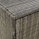 Decoratieve opbergkast van poly rattan voor binnen en buiten - Opbergkasten & lockerkasten