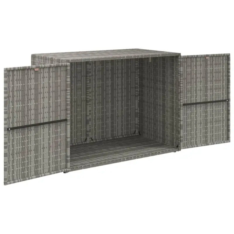 Decoratieve opbergkast van poly rattan voor binnen en buiten - Opbergkasten & lockerkasten