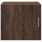 Decoratieve wandkast van bewerkt hout met duurzame en stabiele afwerking - Dressoirs & buffetkasten