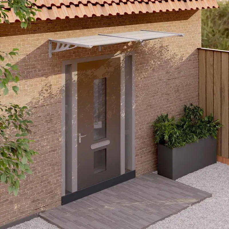 Deur luifel met eenvoudige installatie voor weerbestendig protection - 199 x 90 cm / 1 - Zonwering