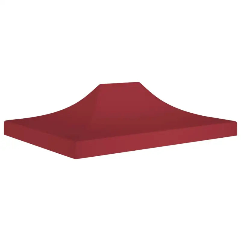 Doeken voor partytenten en prieeltjes met levering bevat de ideale vervanging - Bordeauxrood / 4.5 x 3 m / 1 - Doeken