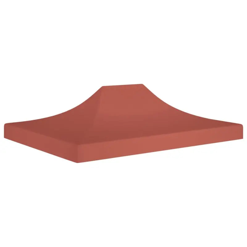 Doeken voor partytenten en prieeltjes met levering bevat de ideale vervanging - Terracotta / 4 x 3 m / 1 - Doeken
