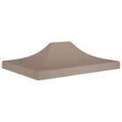 Doeken voor partytenten en prieeltjes met levering bevat de ideale vervanging - Taupe / 4 x 3 m / 1 - Doeken