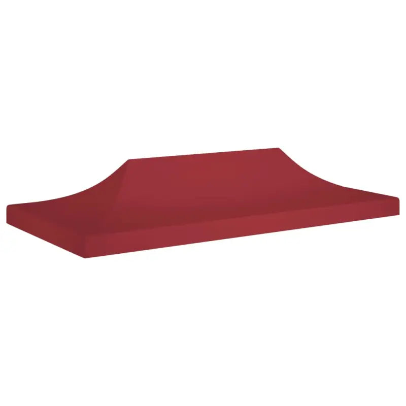 Doeken voor partytenten en prieeltjes met levering bevat de ideale vervanging - Bordeauxrood / 6 x 3 m / 1 - Doeken