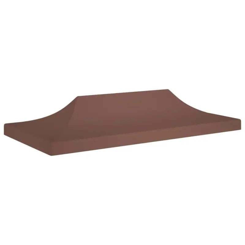 Doeken voor partytenten en prieeltjes met levering bevat de ideale vervanging - Bruin / 6 x 3 m / 1 - Doeken