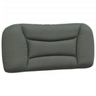Donkergrijs bed met multiplex lattenbodem en 22d pu-schuim matras - Bedden & bedframes