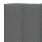 Donkergrijs bedframe met ademend vermogen en duurzaam polyester doek - Bedden & bedframes