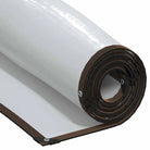 Doorzichtige zeildoek met zwart lint en vier hoeken voor bescherming - 6 x 8 m / 1 - Afdekdoeken
