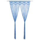 Draadgordijn voor deur raam en interieurdecoratie - Blauw / 1 - Gordijnen & vitrages