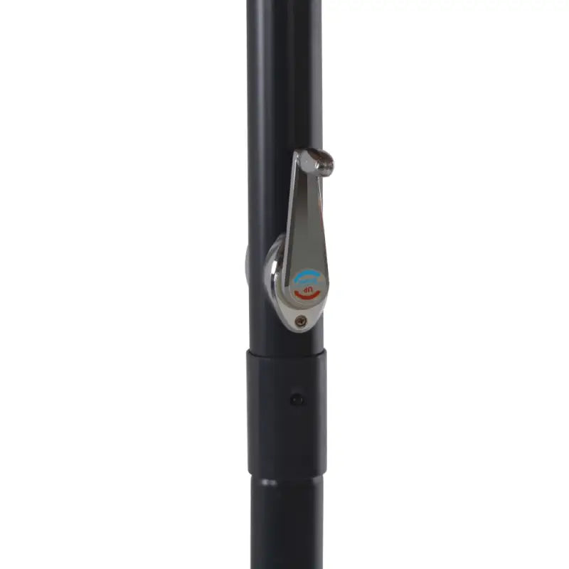 Draagbare voet parasol met UV-bestendig doek en stevig aluminium frame - Parasols en zonneschermen