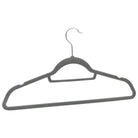 Draaibare haak set van kunststof en metaal met beschermend fluweeloppervlak - Kleerhangers