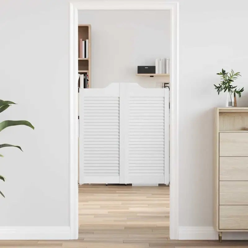 Draaideuren van massief grenenhout voor soepel en duurzaam gebruik - Wit / 90 x 80 cm / 2 - Voordeuren