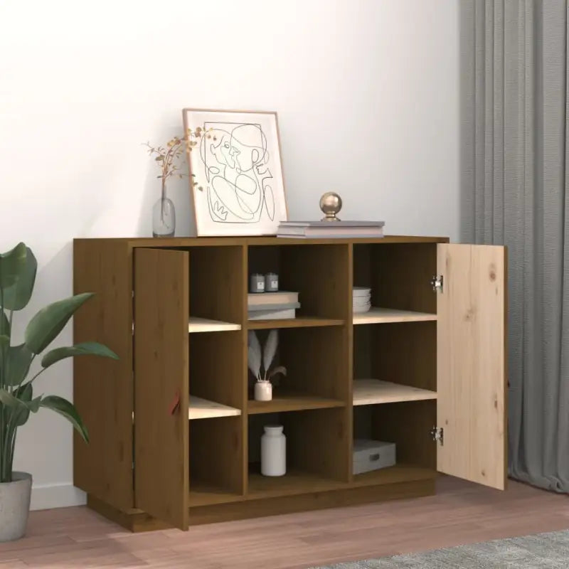 Dressoir beschikt over massief grenenhout voor een natuurlijke uitstraling - Dressoirs & buffetkasten