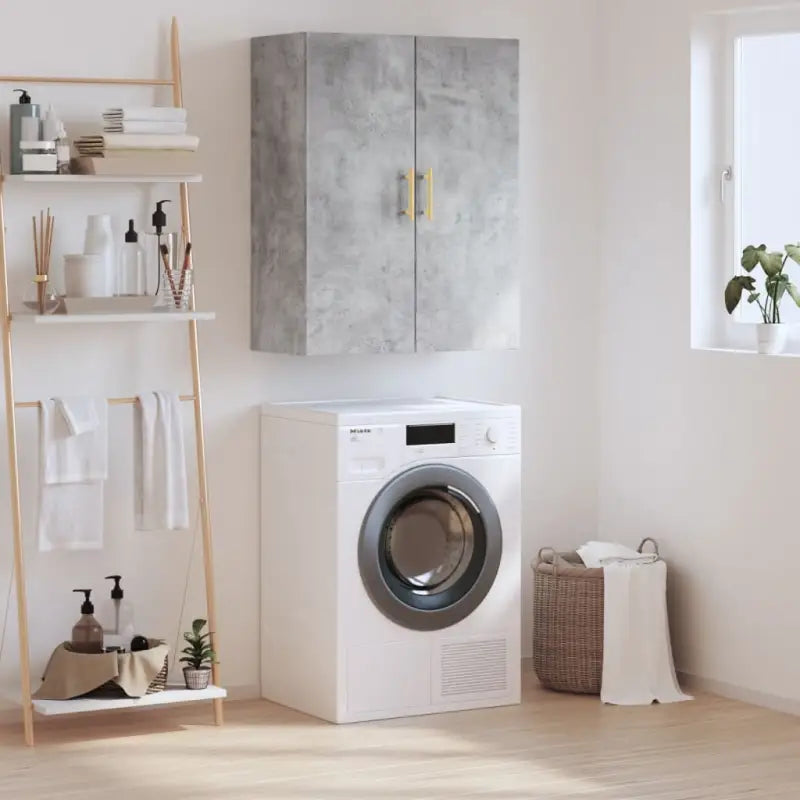 Dressoir en buffetkast van bewerkt hout met elegant ontwerp - Betongrijs / 1 - Dressoirs & buffetkasten