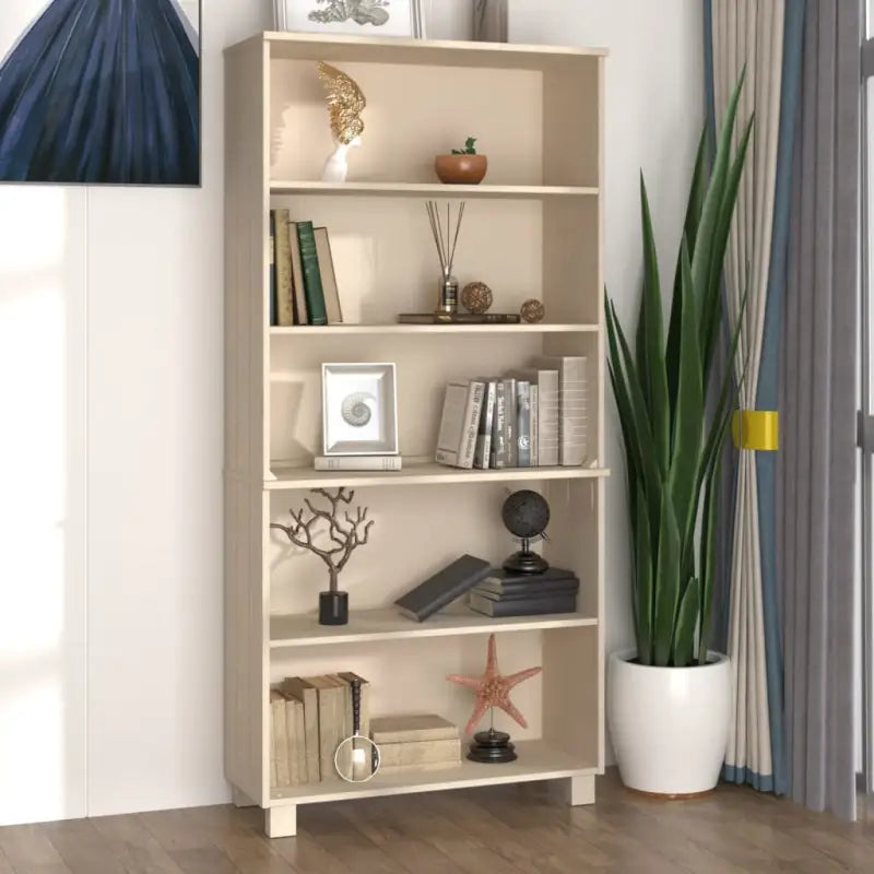 Dressoir in massief grenenhout met aanpasbare afmetingen schap - Honingbruin / 2 - Dressoirs & buffetkasten