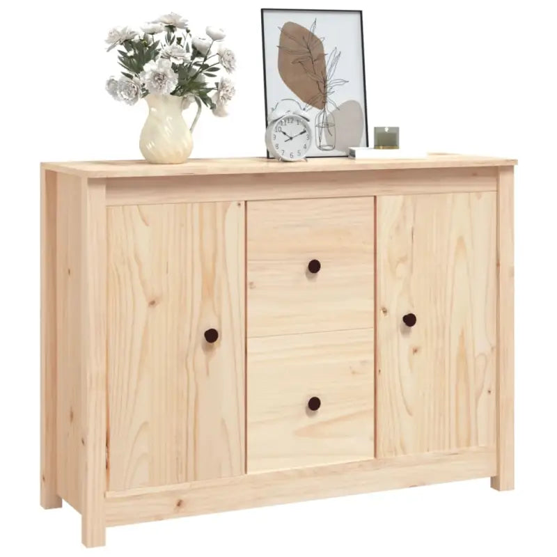 Dressoir in massief grenenhout met minimalistische uitstraling - Dressoirs & buffetkasten