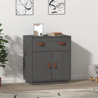 Dressoir in massief grenenhout voor je woonkamer of eethoek - Grijs / 1 - Dressoirs & buffetkasten