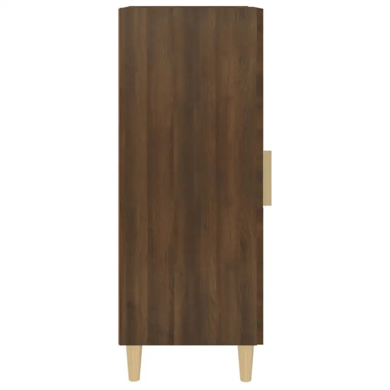 Dressoir met bewerkt hout en houten poten voor je kamer - Dressoirs & buffetkasten