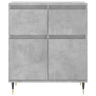 Dressoir met bewerkt hout en ijzeren poten voor een tijdloze uitstraling - Dressoirs & buffetkasten