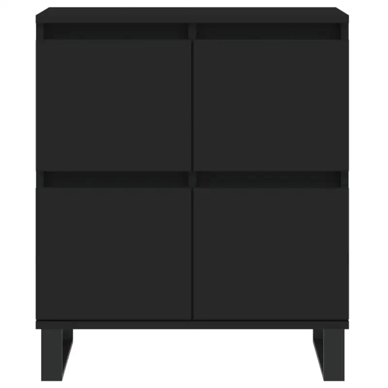 Dressoir met bewerkt hout en ijzeren poten voor een tijdloze uitstraling - Dressoirs & buffetkasten