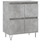 Dressoir met bewerkt hout en ijzeren poten voor een tijdloze uitstraling - Dressoirs & buffetkasten