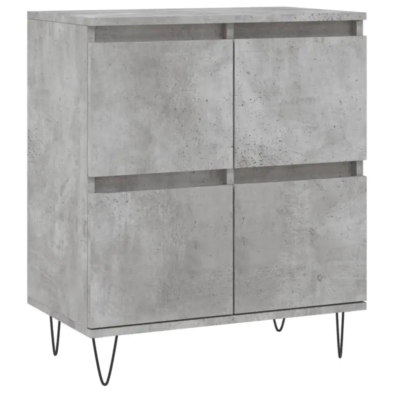 Dressoir met bewerkt hout en ijzeren poten voor een tijdloze uitstraling - Dressoirs & buffetkasten