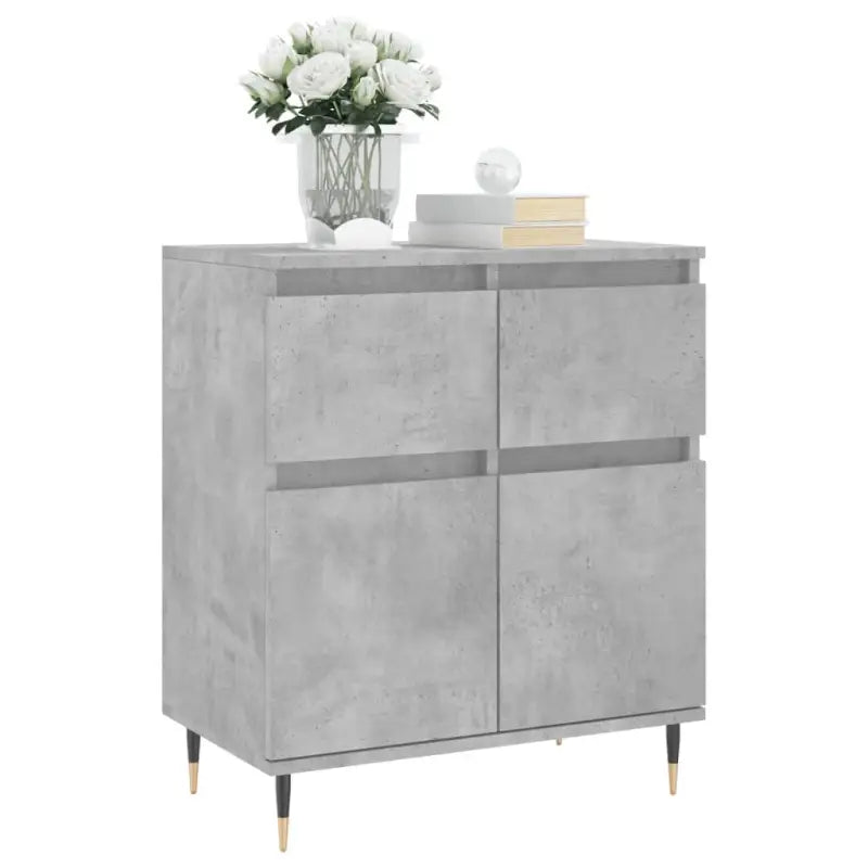 Dressoir met bewerkt hout en ijzeren poten voor een tijdloze uitstraling - Dressoirs & buffetkasten