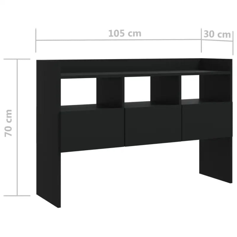 Dressoir met bewerkt hout voor moderne charme en ruime opbergruimte - Dressoirs & buffetkasten