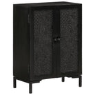 Dressoir met gesneden ontwerp van massief mangohout voor industriële stijl - Dressoirs & buffetkasten