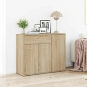 Dressoir met grote lade van bewerkt hout een minimalistisch ontwerp - Dressoirs & buffetkasten