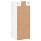 Dressoir met hoogglans wit en bewerkt hout voor een elegante interieur - Dressoirs & buffetkasten