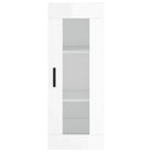 Dressoir met hoogglans wit en bewerkt hout voor een elegante interieur - Dressoirs & buffetkasten