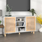 Dressoir met hoogwaardig duurzaam bewerkt hout voor in huis - Wit / 1 - Dressoirs & buffetkasten