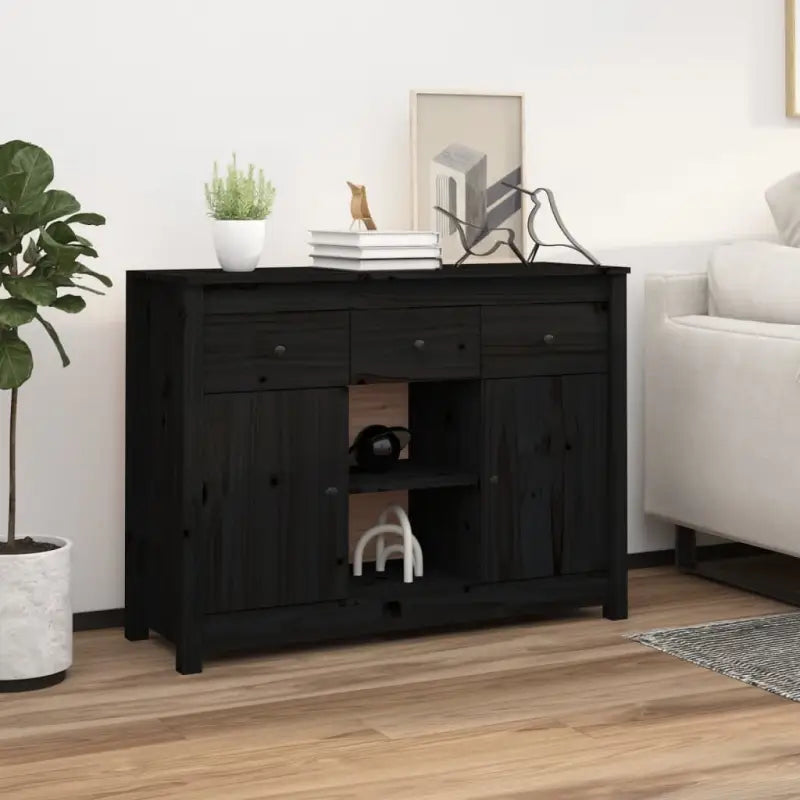 Dressoir met massief grenenhout voor elegante woonkameropslag - Dressoirs & buffetkasten